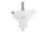 Cisco CAB-HDMI-MUL4K-9M= videokabel adapter HDMI Type A (Standard) HDMI + Mini DisplayPort + USB Type-C Sølv