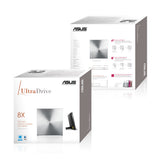 ASUS SDRW-08U5S-U optisk diskdrev DVD Super Multi DL Metallic