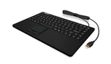 KeySonic KSK-5230 IN (CH) tastatur Kontor USB QWERTZ Schweizisk Sort
