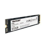 Patriot Memory P300P512GM28 intern solid state drev 512 GB M.2 PCI Express NVMe