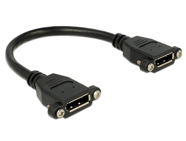 DeLOCK 0.5m F-F DisplayPort Sort