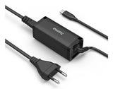 Hama 00200023 strømadapter og vekselret Indendørs 65 W Sort