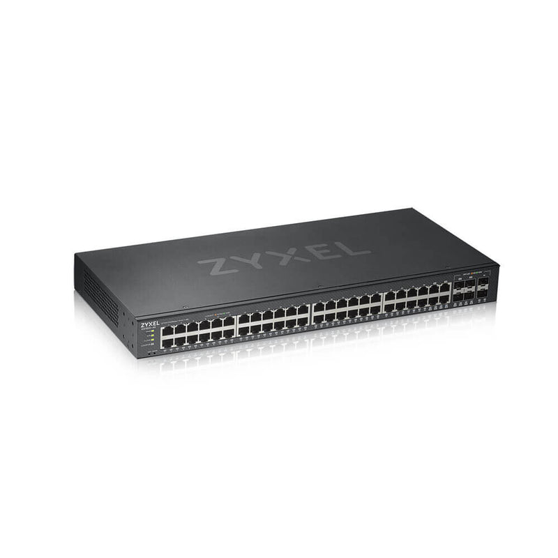 Zyxel GS1920-48V2 Administreret Gigabit Ethernet (10/100/1000) Sort