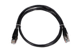 Extralink EX.7607 netværkskabel Sort 1 m Cat5e F/UTP (FTP)