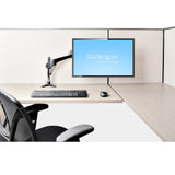 StarTech.com ARMPIVOTE2 skærmbeslag og -stativer 124,5 cm (49") Skrivebord Sort
