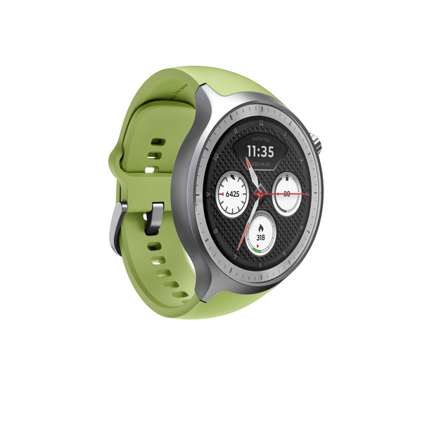 Motorola Moto Watch 3,63 cm (1.43") OLED 47 mm Digital Berøringsskærm Sølv GPS (satellit)