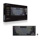 Corsair K65 PLUS WIRELESS 75 % RGB tastatur Spil RF trådløs + USB QWERTZ Tysk Sort
