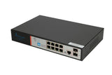 Extralink EX.8222 netværksswitch Administreret L2/L4 Gigabit Ethernet (10/100/1000) Strøm over Ethernet (PoE) 1U Sort