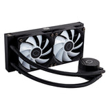 Cooler Master MasterLiquid 240L Core ARGB Processor Væskekølingssæt 12 cm Sort
