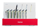 Hama Mini stylus pen Mørkeblå, Lyse Blå, Sølv, Gul