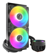 ARCTIC Liquid Freezer III Pro 280 A-RGB Processor Alt-i-en væskekøler 14 cm Sort 1 stk