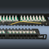 Extralink EX.9663 patch panel 0.5U