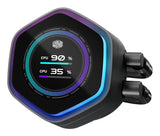 Cooler Master MasterLiquid Atmos II 360 LCD Black Processor Alt-i-en væskekøler 12 cm Sort 1 stk