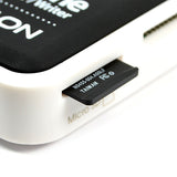 Axagon CRE-X1 kortlæser USB 2.0 Sort, Hvid