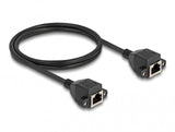 DeLOCK 80199 netværkskabel Sort 1 m S/FTP (S-STP)