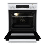 Gorenje GEC6C40WD Fritstående komfur Elektrisk Keramisk Hvid