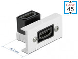 DeLOCK 81304 stikkontakt Sort