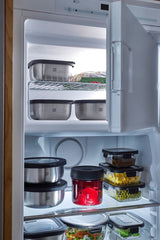 GEFU 12776 enhed til madopbevaring Rektangulær Container 2,6 L Sort, Rustfrit stål 1 stk