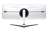 Samsung G95NC computerskærm 144,8 cm (57") 7680 x 2160 pixel Dual UHD QLED Hvid