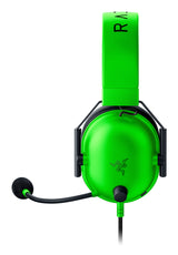 Razer BlackShark V2 X Headset Ledningsført Spil Grøn, Sort