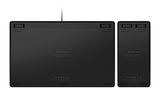 3Dconnexion Keyboard Pro with Numpad tastatur Kontor USB + RF Wireless + Bluetooth QWERTY Nordisk Sort