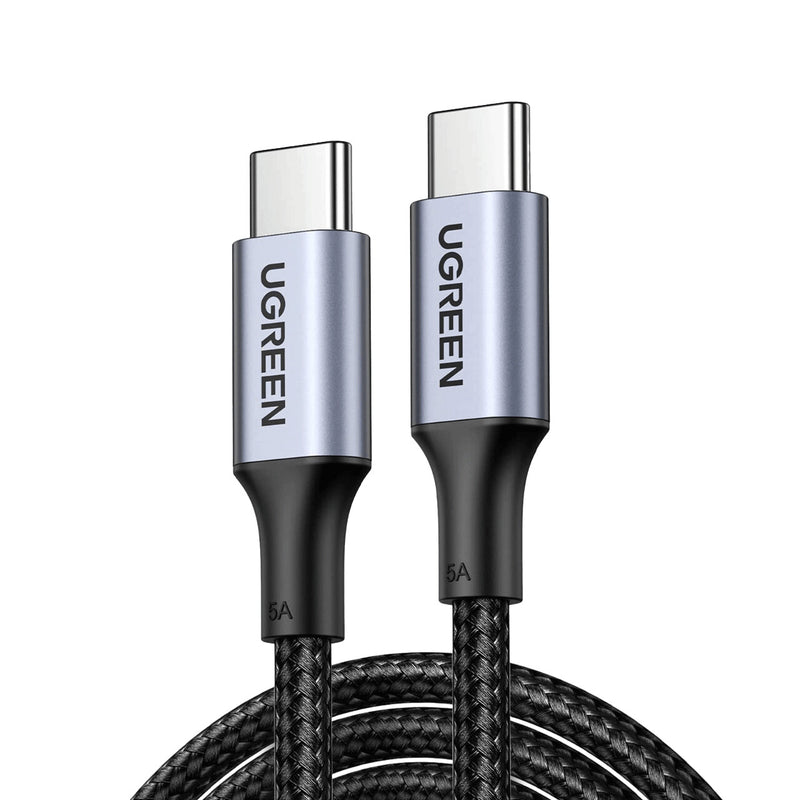 Ugreen 90120 USB-kabel USB 2.0 3 m USB C 480 Gbit/sek. 100 W Sort