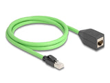 DeLOCK 80880 netværkskabel Grøn 1 m Cat6a SF/UTP (S-FTP)