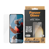 PanzerGlass ® Skærmbeskyttelse Samsung Galaxy S24 | Ultra-Wide Fit m. EasyAligner