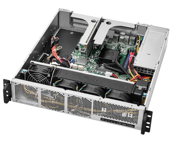 Asrock 2U1G-B650/AQUA server barebone AMD B650 Sokkel AM5 Stativ (2U)