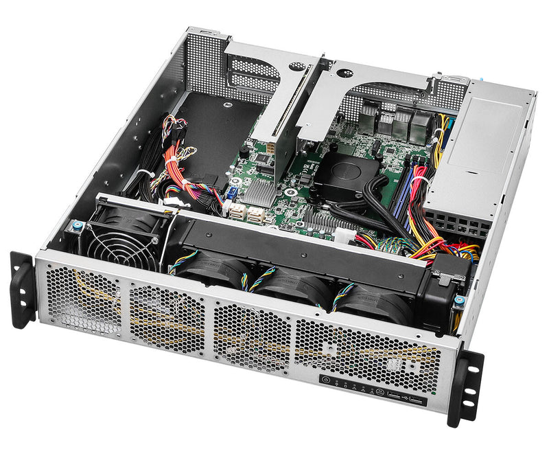 Asrock 2U1G-B650/AQUA server barebone AMD B650 Sokkel AM5 Stativ (2U)