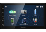 Kenwood Electronics DMX129DAB bil media receiver Sort 64 W Bluetooth