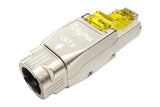 Digitus DN-93838 kabelsamler RJ-45 Sølv, Gul