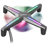 Inter-Tech ALSEYE X12 KIT Computerkabinet Ventilator 12 cm Grå