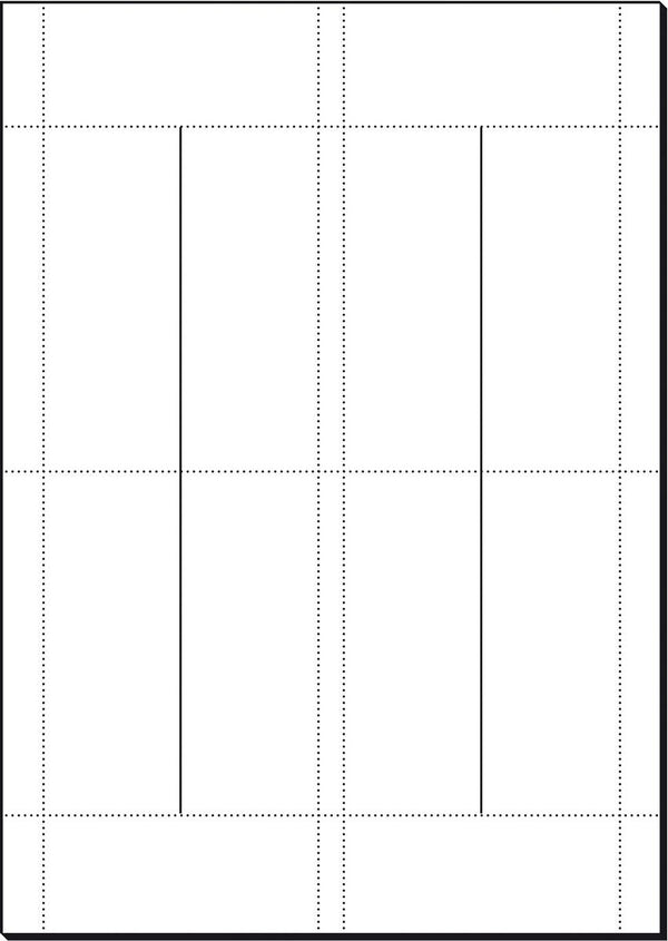 Sigel DP046 print etiket Hvid