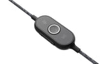 Logitech 981-000870 hovedtelefoner/headset Ledningsført Opkald/musik USB Type-C Grafit