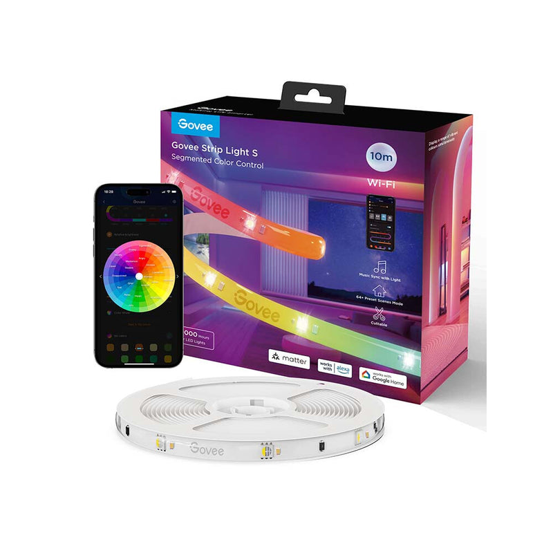 Govee Strip Light S Segmented Intelligent strimmellys Wi-Fi/Bluetooth 36 W