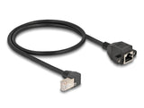 DeLOCK 80310 netværkskabel Sort 0,5 m Cat6a S/FTP (S-STP)