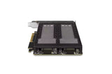 Icy Dock MB842MP-B drevkabinet SSD kabinet Sort, Sølv M.2