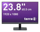 TERRA 2427W computerskærm 60,5 cm (23.8") 1920 x 1080 pixel Fuld HD LCD Sort