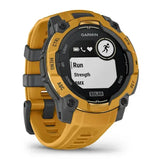 Garmin Instinct 3 3,05 cm (1.2") 45 mm Digital 176 x 176 pixel Berøringsskærm Gul, Grå Wi-Fi GPS (satellit)