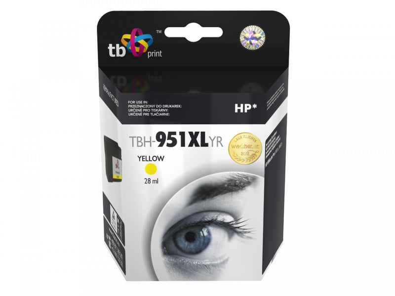 TB Print TBH-951XLYR tonerpatron 1 stk Kompatibel Gul