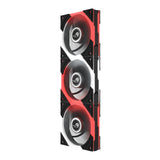 ASUS ROG Eurux GR120 ARGB Reverse Fan - Triple Pack Computerkabinet Ventilator 12 cm Sort, Hvid 3 stk