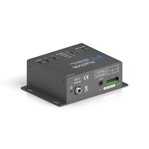 PureTools PT-AA220 audio forstærker Sort
