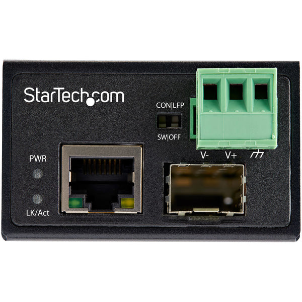 StarTech.com IMC100MSFP netværksomformer til medie 100 Mbit/s Multitilstand, Enkeltilstand Sort