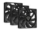 GENESIS Oxal 120 Computerkabinet Ventilator 12 cm Sort 3 stk