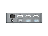 Conceptronic DONN25G dockingstation Ledningsført USB 3.2 Gen 2 (3.1 Gen 2) Type-C Sølv