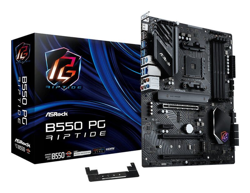 Asrock B550 PG Riptide AMD B550 Stik AM4 ATX