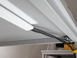 DeLOCK 20885 kabelorganisator Skrivebord Kabelkanal Hvid 2 stk