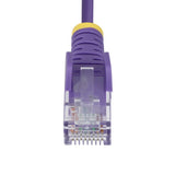StarTech.com N6PAT100CMPLS netværkskabel Lilla 1 m Cat6 U/UTP (UTP) Rund