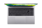 Acer Swift SFL16-31P-37GE Intel Core 3 N355 Laptop 40,6 cm (16") WUXGA 8 GB DDR5-SDRAM 512 GB SSD Wi-Fi 6 (802.11ax) Windows 11 Home Sølv Tysk
